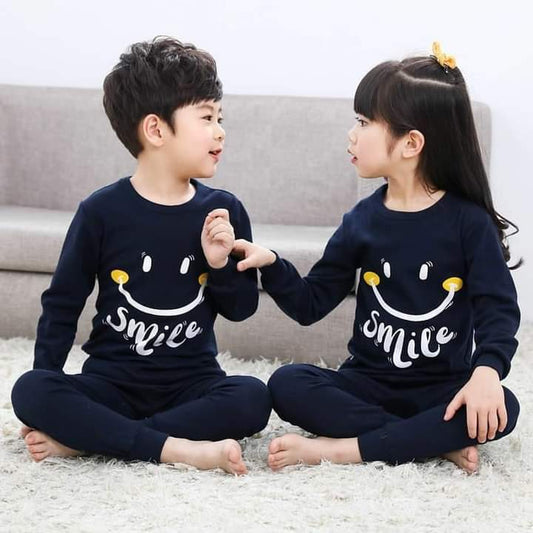 Blue Smile Kids night suit