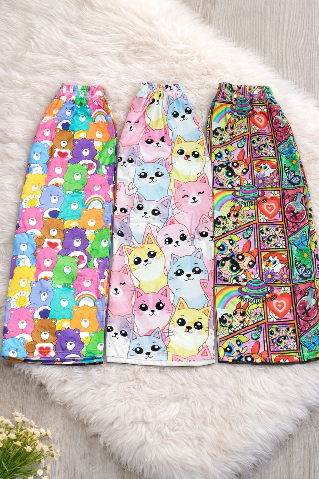Pack of 3 Digital printed Pjs For her (MN-100002)
