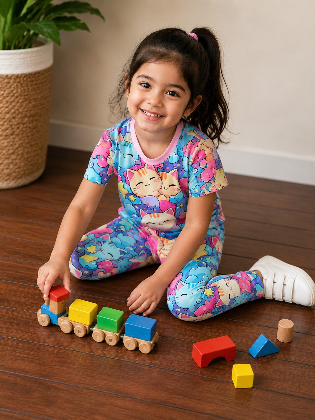 Digital printed kids suit (DG-0006)